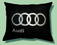 Подушка на подголовник "Audi"
