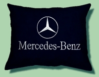 Подушка на подголовник "Mercedes"